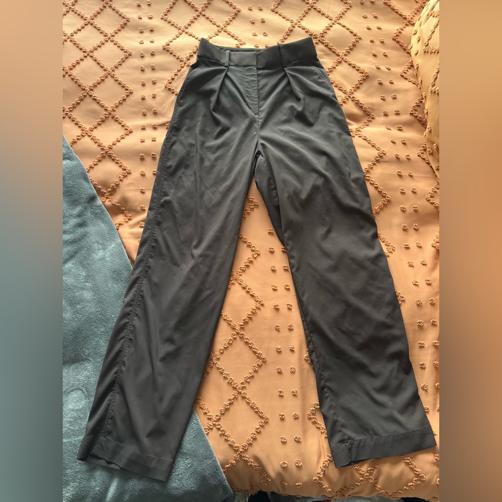 Lululemon High Waisted Wide Leg Trousers